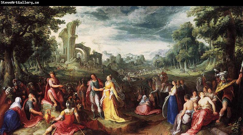 Karel van Mander The Continence of Scipio